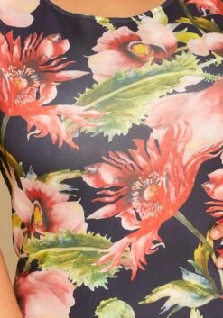 Asoph Plus Size Floral Bodycon Dress -FemiLook Sales Store 2005925 001 4