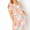 Asoph Plus Size Tie Dye Lounge Pants -FemiLook Sales Store 2017109 186 4