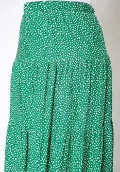 Asoph Plus Size Dainty Floral Print Maxi Flare Skirt -FemiLook Sales Store 2018086 103 4