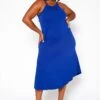 Asoph Plus Size Basic Cami Midi Dress