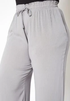 Asoph Plus Size High Waist Palazzo Pants -FemiLook Sales Store 2018352 400 4