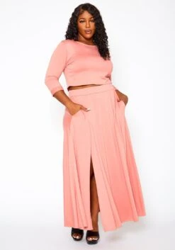 Asoph Plus Size Effortless Two Piece Set