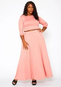 Asoph Plus Size Effortless Two Piece Set -FemiLook Sales Store 2018396 003 2