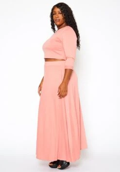 Asoph Plus Size Effortless Two Piece Set -FemiLook Sales Store 2018396 003 3