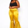 Plus Size High Waist Bell Flare Pants -FemiLook Sales Store 2020019 003 3
