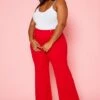 Plus Size Sailor Button Trouser Pants -FemiLook Sales Store 2020228 003 1