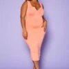 Plus Size Casual Bodycon Midi Tank Dress -FemiLook Sales Store 2020251 002 1