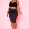 Plus Size High Waist Pencil Skirt -FemiLook Sales Store 2022466 001 1