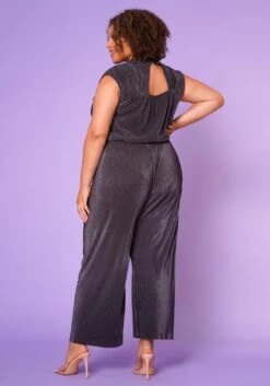 Plus Size Pleated Trousers -FemiLook Sales Store 2022640 001 4